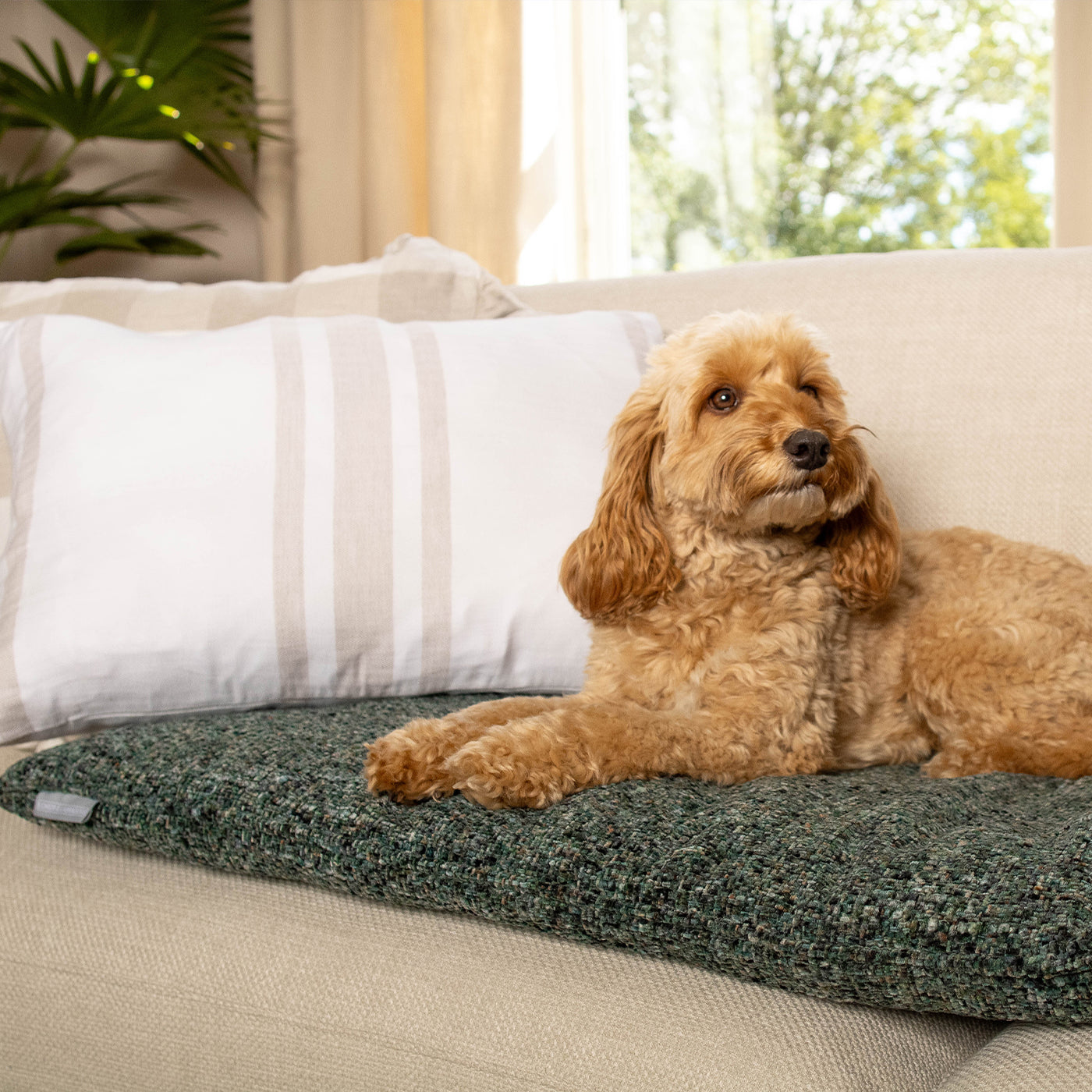 Sofa Topper in Emerald Minerals by Lords & Labradors