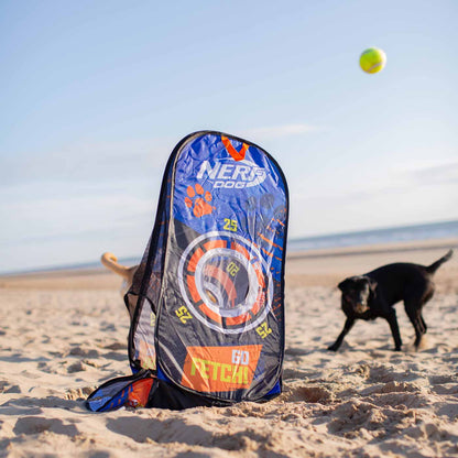 NERF Dog Tennis Ball Blaster with Target