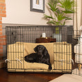 Dog Crate Bumper in Honeysuckle Orkney Tweed by Lords & Labradors
