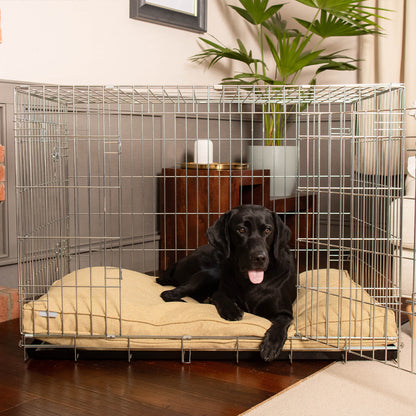 Dog Cushion in Honeysuckle Orkney Tweed by Lords & Labradors