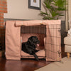 Dog Crate Set In Peony Orkney Tweed by Lords & Labradors