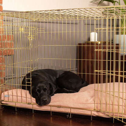 Dog Cushion in Peony Orkney Tweed by Lords & Labradors