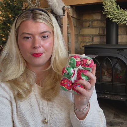 KONG Holiday SqueakAir Balls 6 Pack