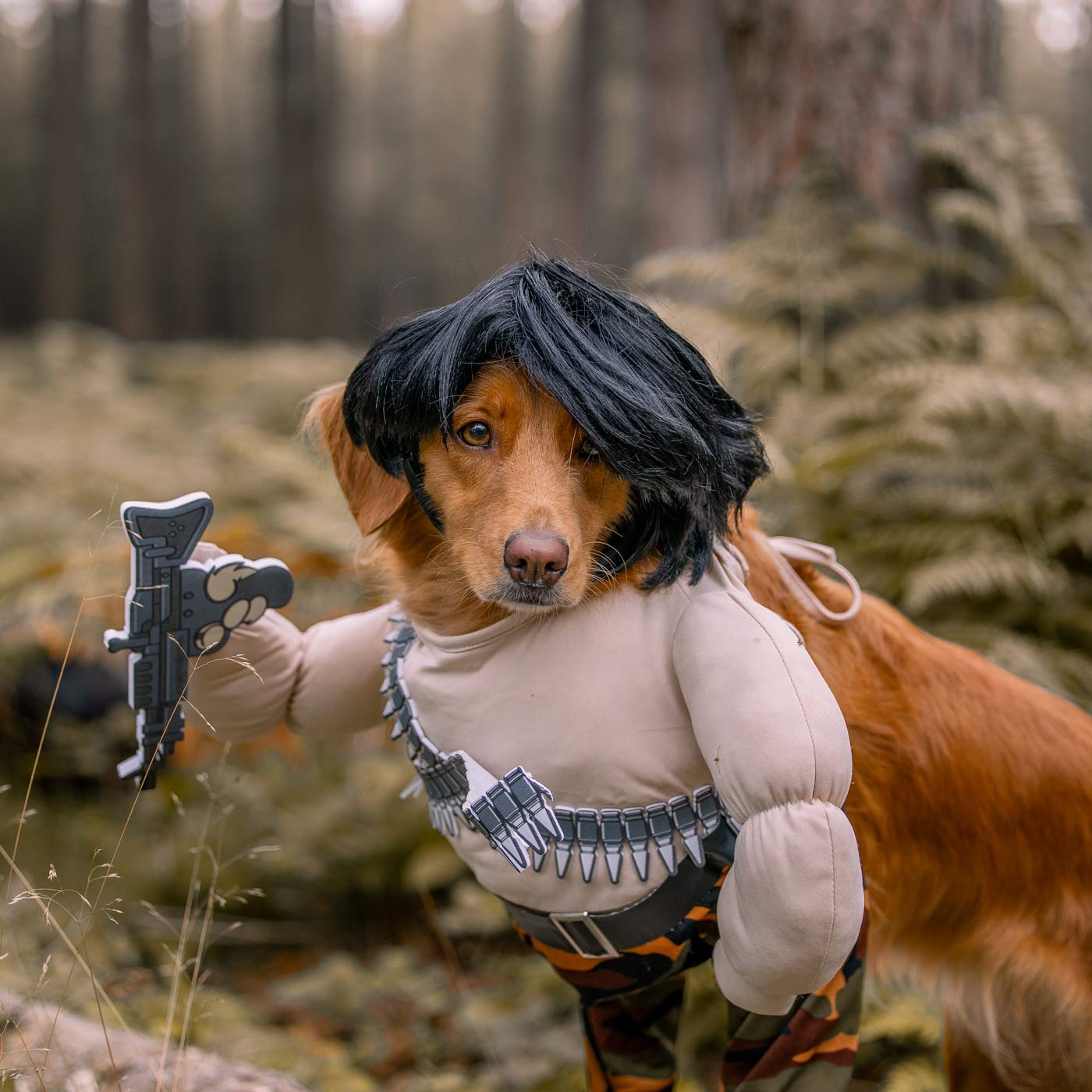 Halloween Costumes Puppy Harness B&m Ram-Bone Dog Costume