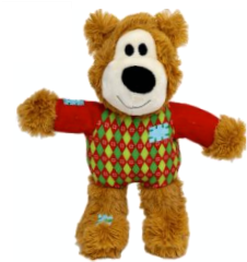 KONG Holiday Wild Knots Bear Assorted