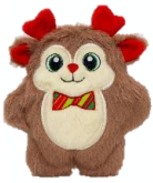 KONG Holiday Snuzzles Bow Tie Reindeer