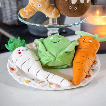 House Of Paws Christmas Classic Carrot Dog Toy