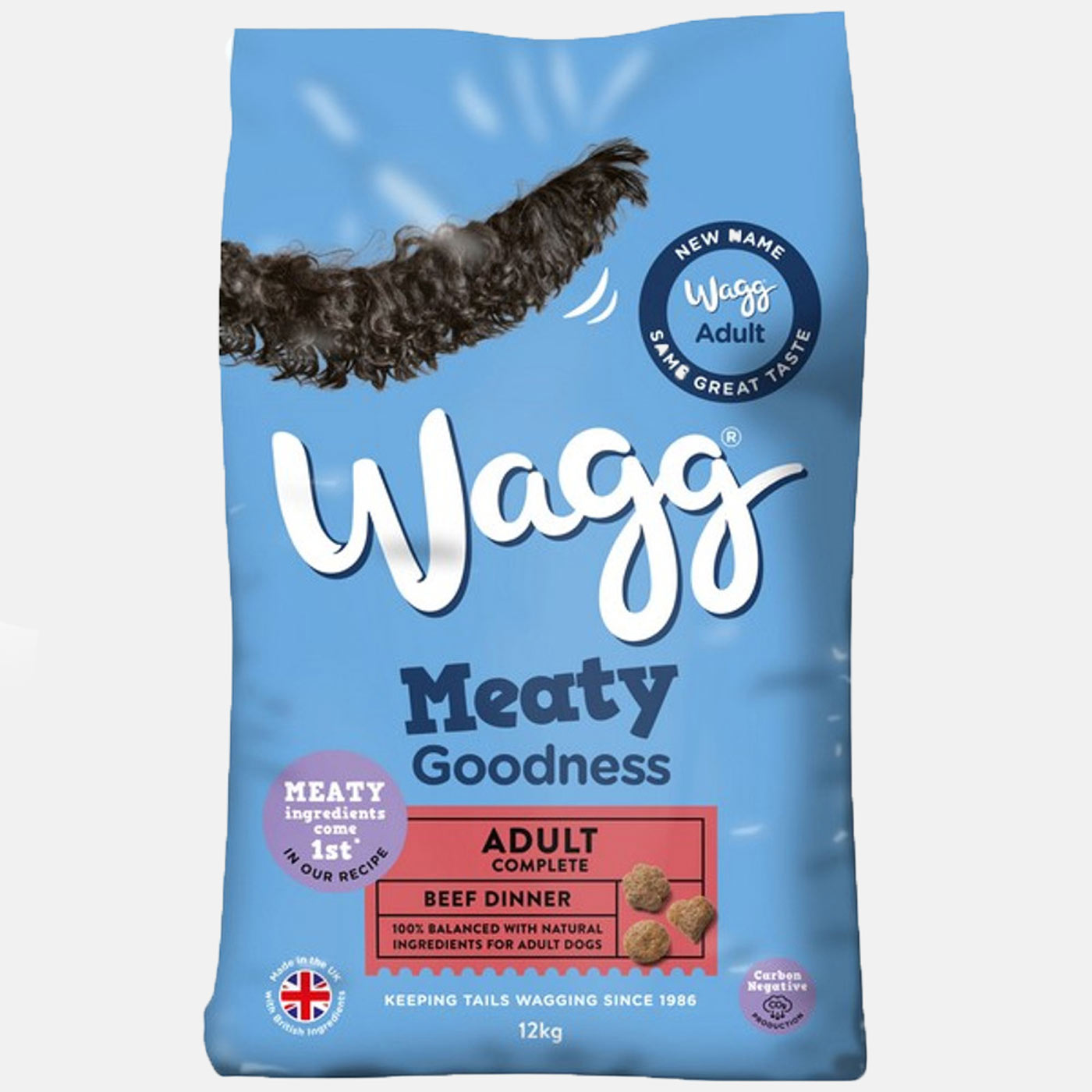 Wagg Meaty Goodness Complete Dry Adult Dog Food with Beef