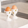Pair Of Egg Cups in Honey Bee - L&L x Purple Glaze