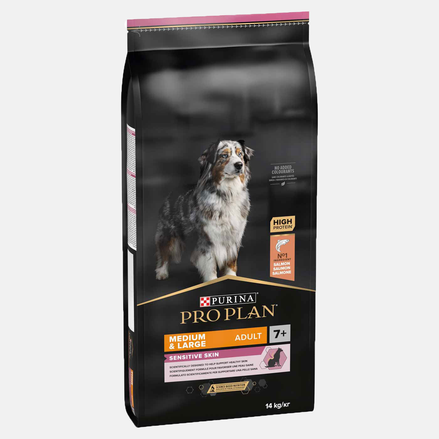 PRO PLAN Medium & Large Adult 7+ Sensitive Skin Dry Dog Food with Salmon