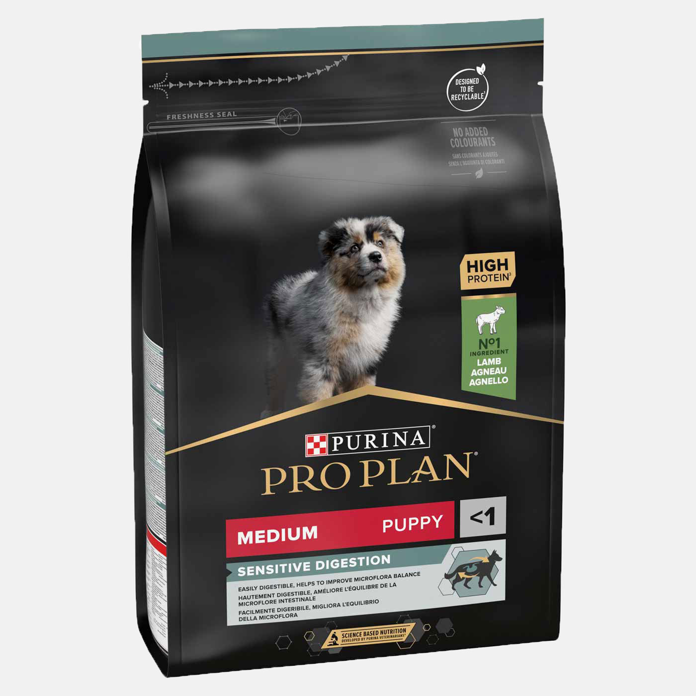PRO PLAN Medium Puppy Sensitive Digestion Dry Dog Food with Lamb