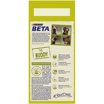 Purina Beta Adult Large Breed Dog Dry Food with Turkey 14KG