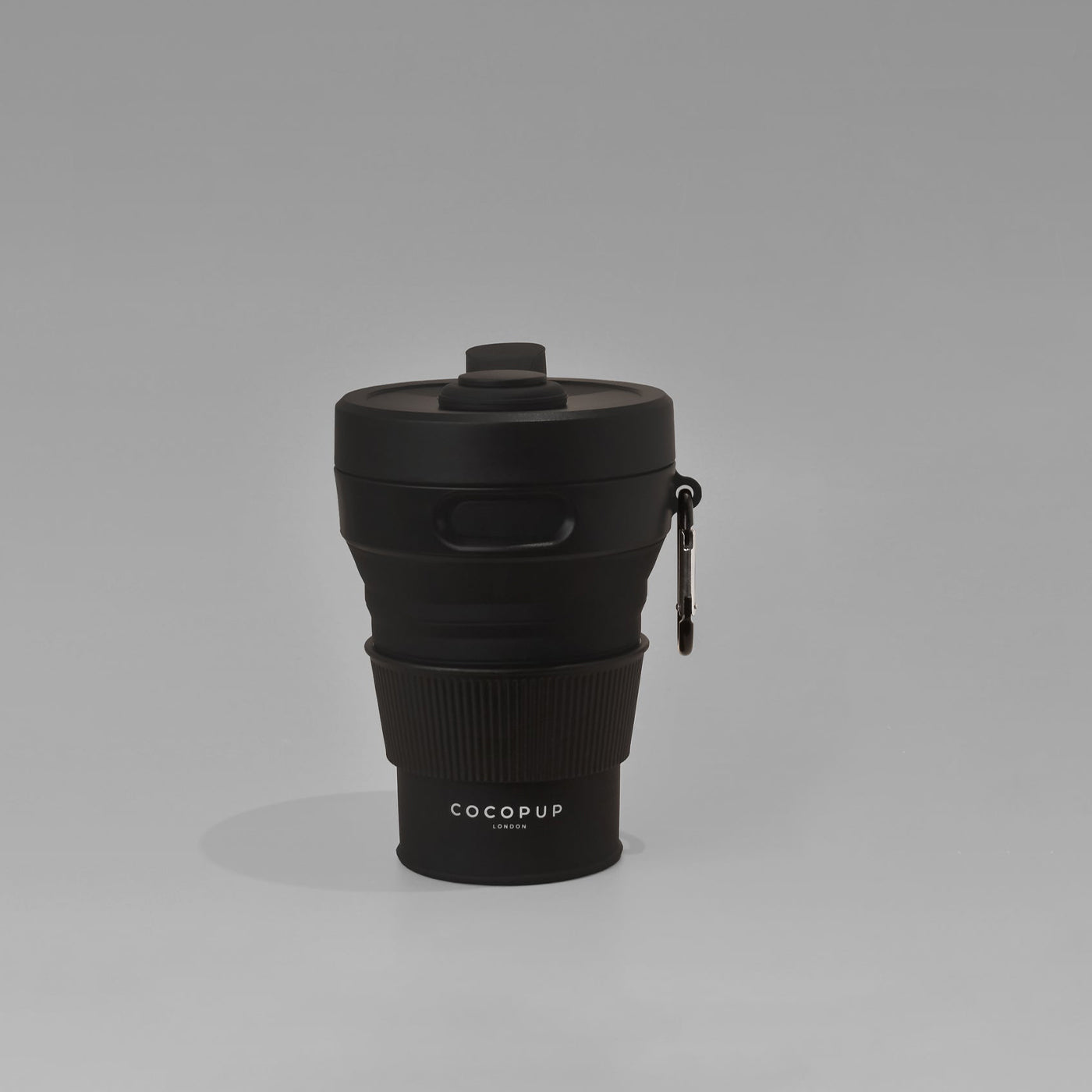 Cocopup London Black Collapsible Coffee Cup