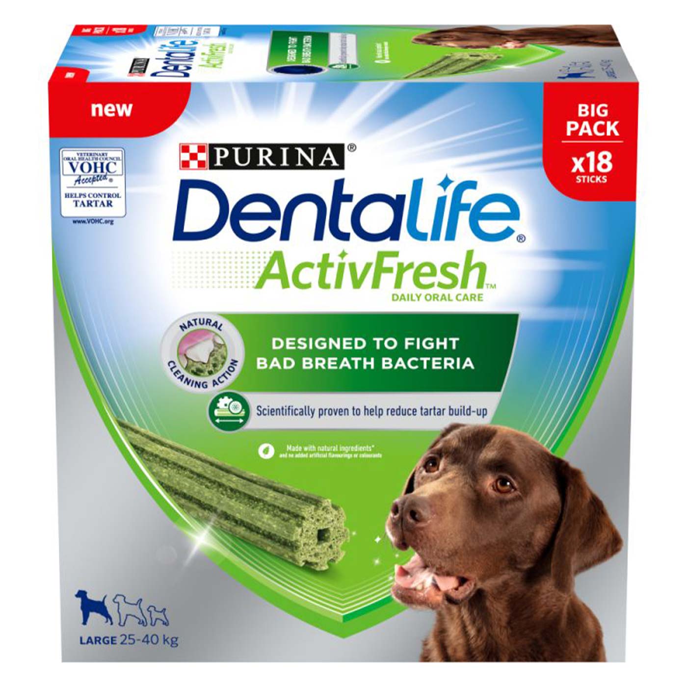 Dentalife ActivFresh Large Dog Dental Stick
