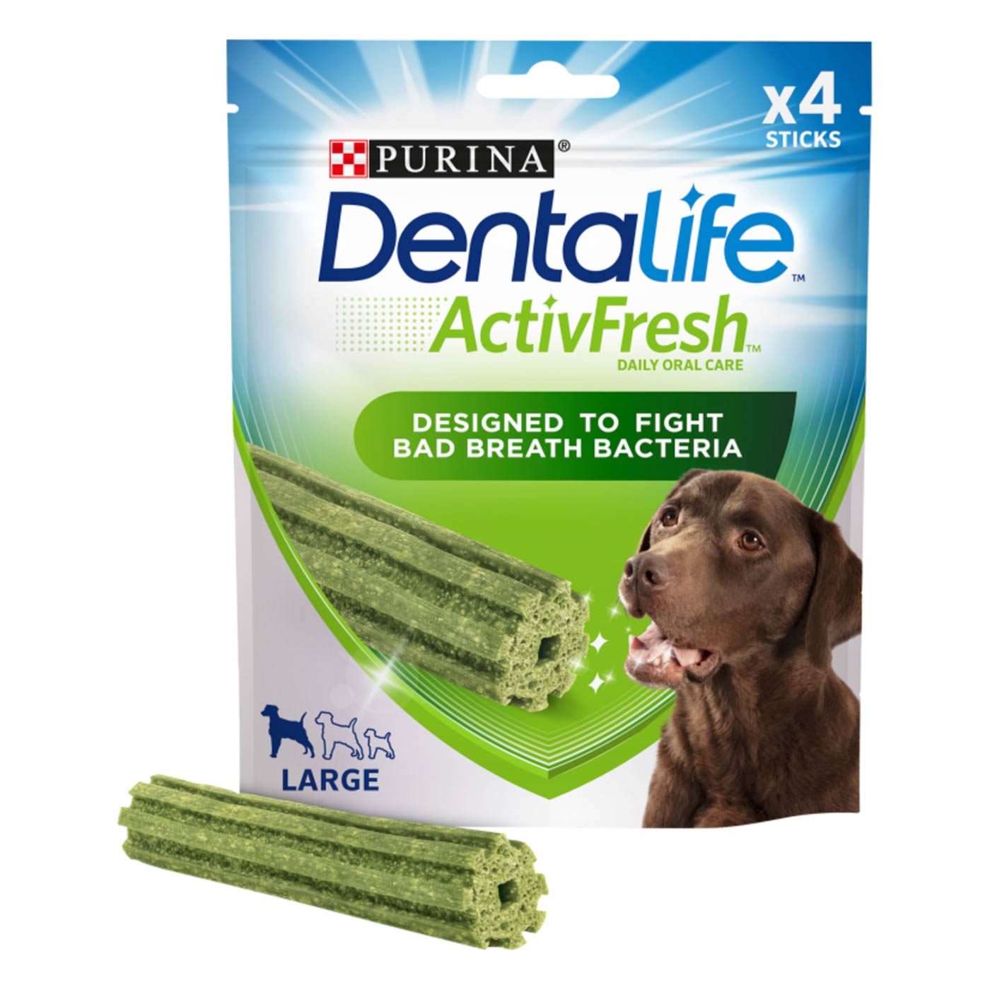 Dentalife ActivFresh Large Dog Dental Stick