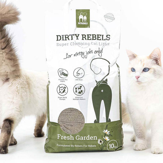 Dirty Rebels Fresh Garden Cat Litter 10 Litres