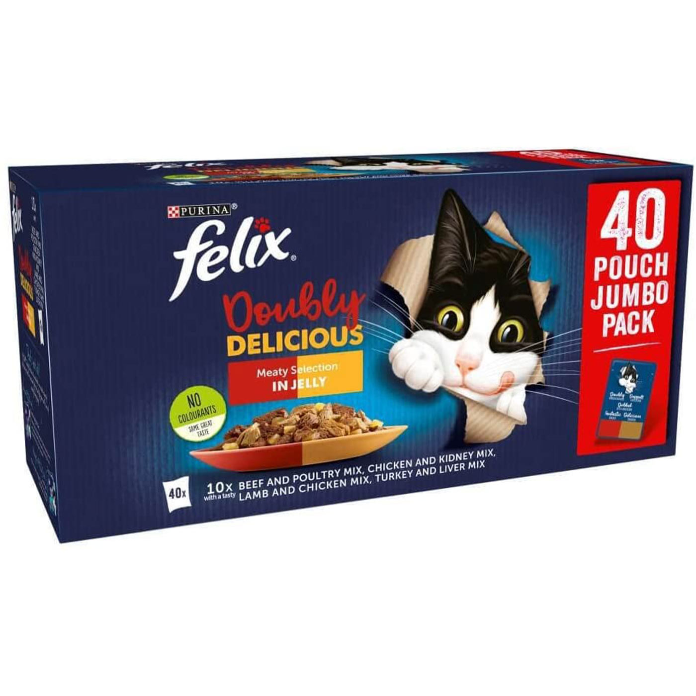 Felix As Good As It Looks Doubly Delicious Meat (40 x 100g)