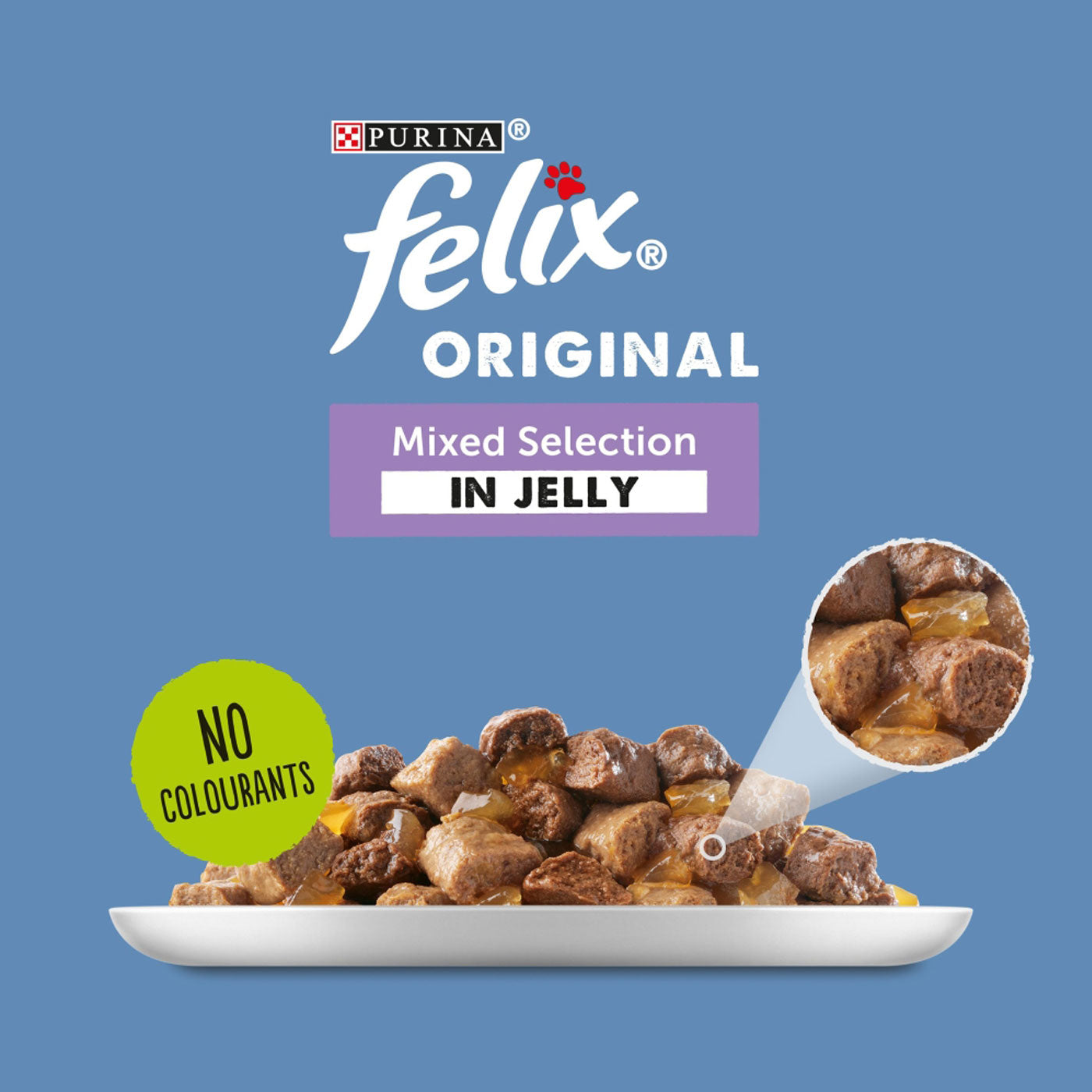 Felix Cat Food Mixed Selection In Jelly (40 x 100g)