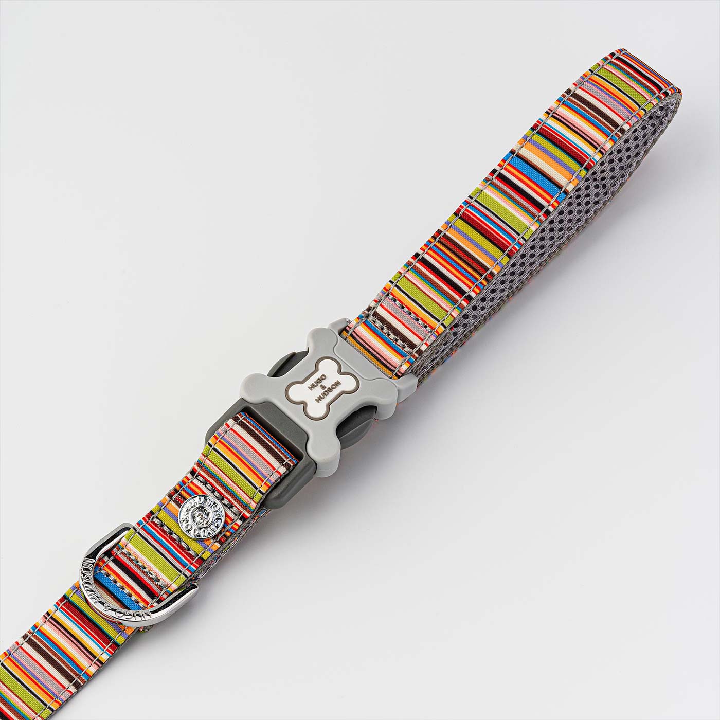 Hugo & Hudson Multi Coloured Stripe Lead