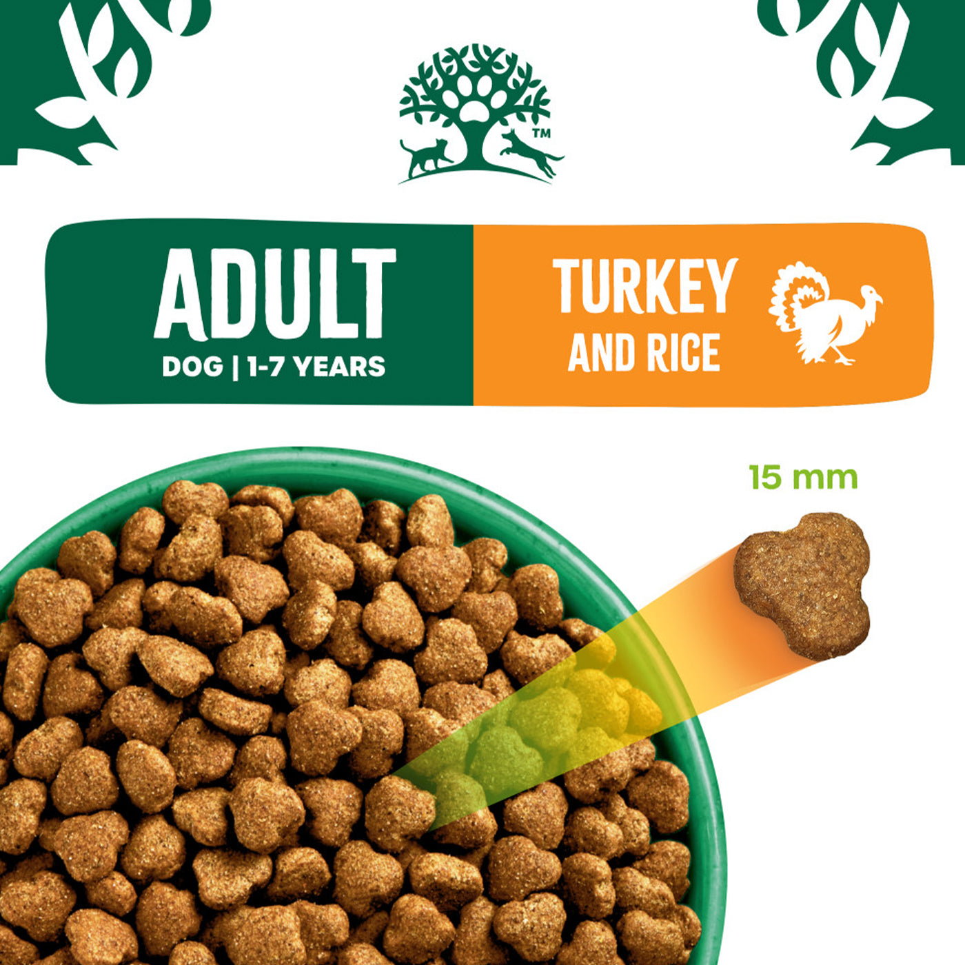 James Wellbeloved Turkey & Rice Adult Dog Food 15KG