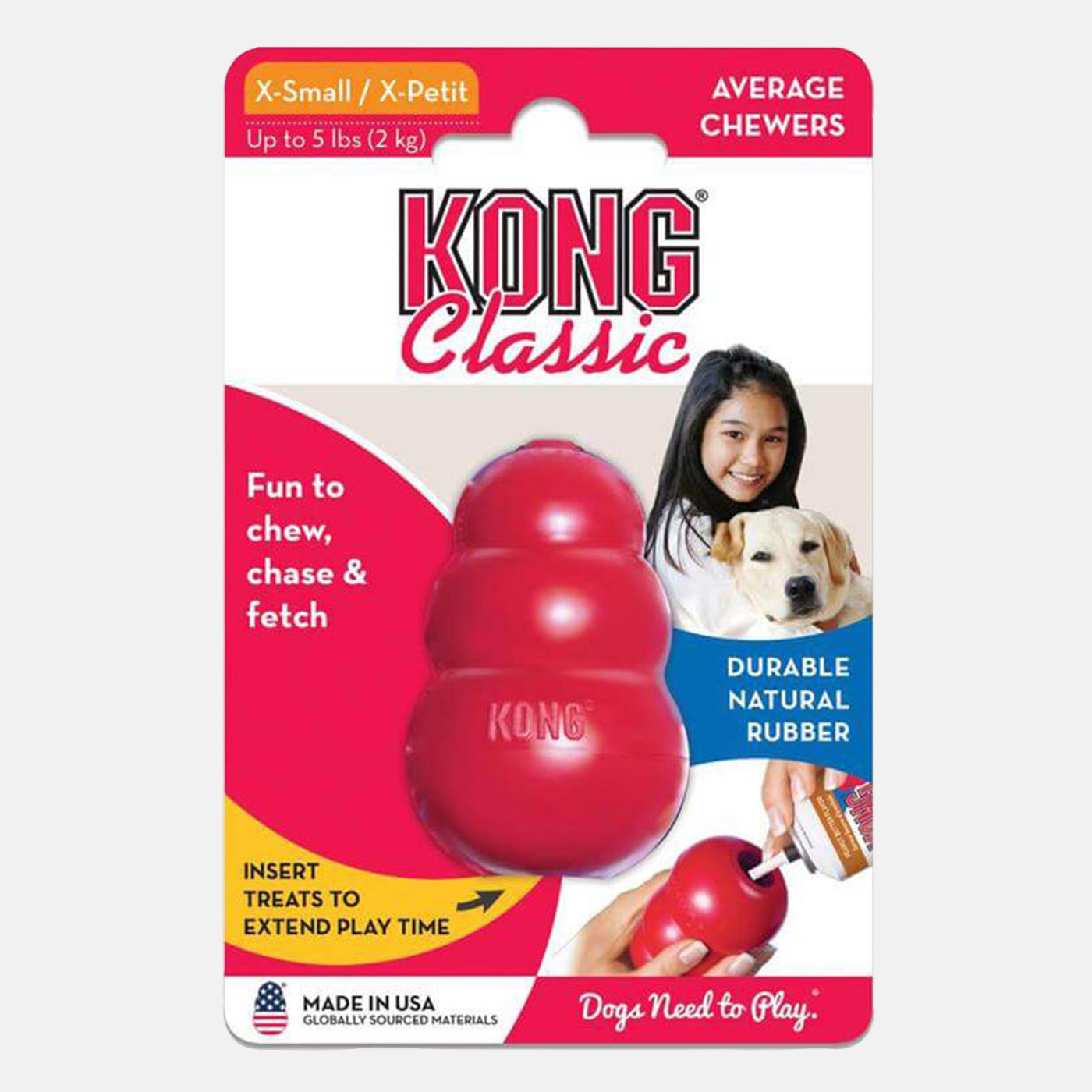 KONG Classic | KONG Dog Chew Toys | Lords & Labradors