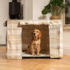 Dog Crate Cover in Balmoral Natural Tweed by Lords & Labradors