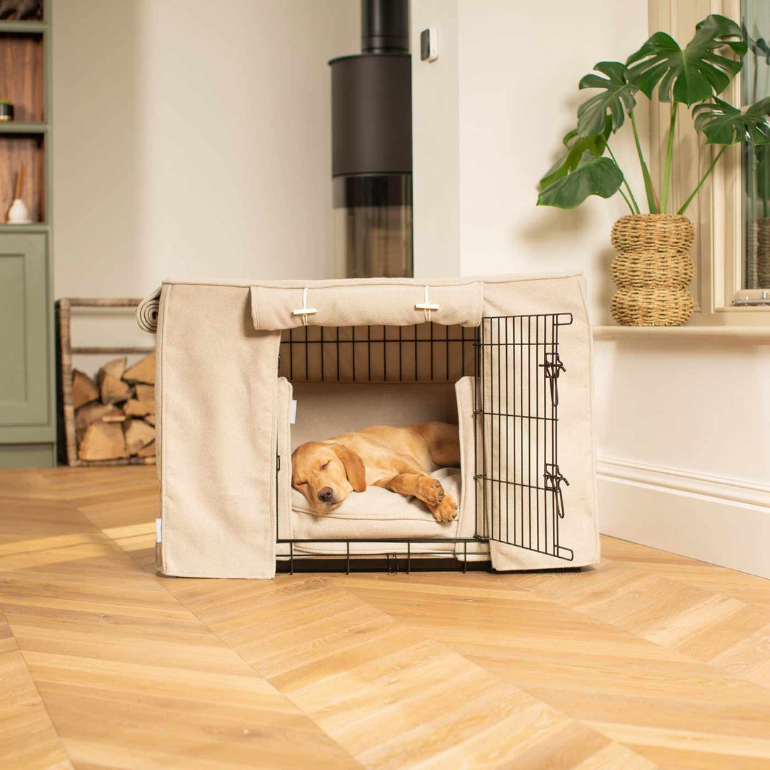 Stunning Pet Dog Crate Set Training Essentials image