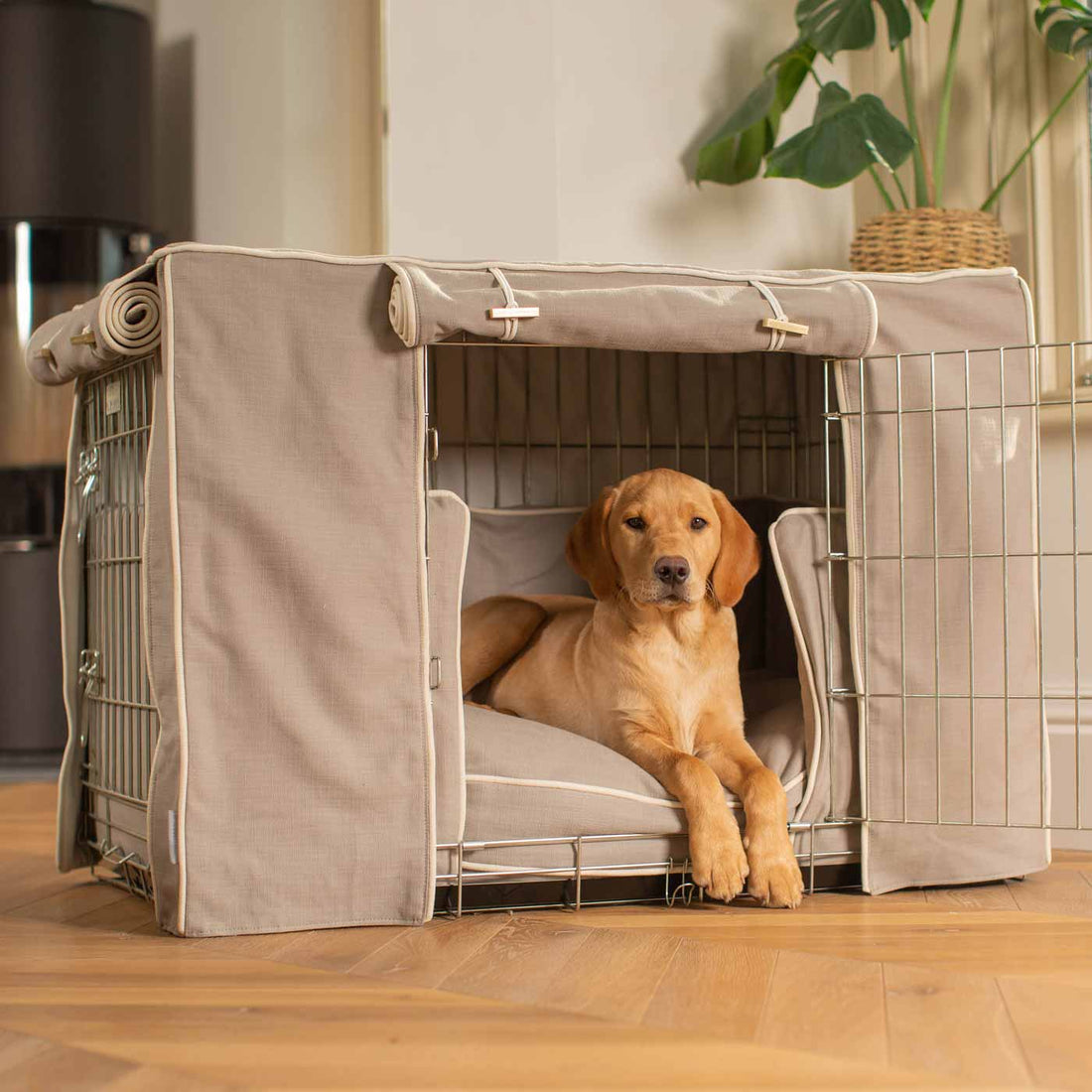 Photo inspiration: Picture Idea: Savanna Stone Dog Crate Set Crate Bedding Set