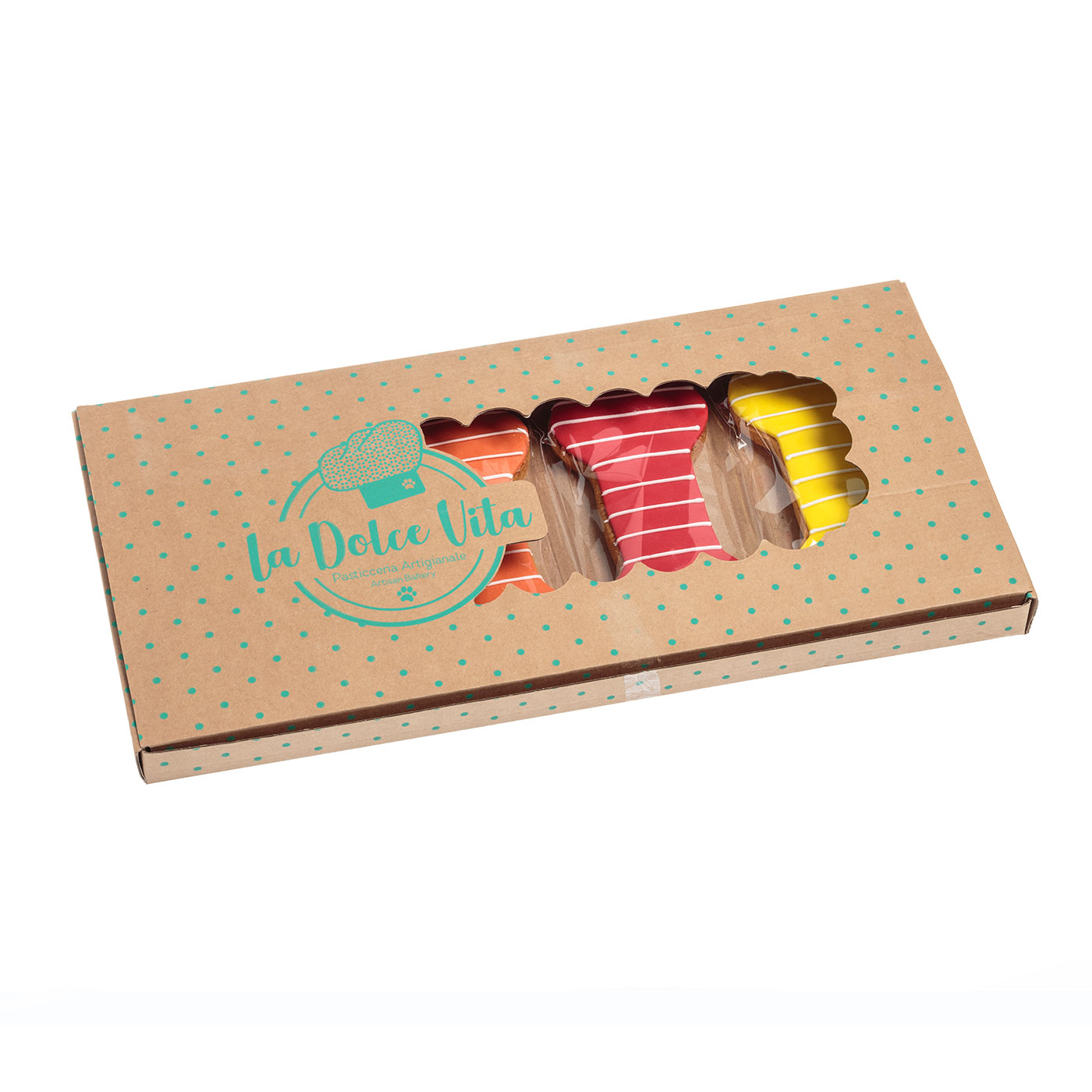 La Dolce Vita Striped Bone Biscuit