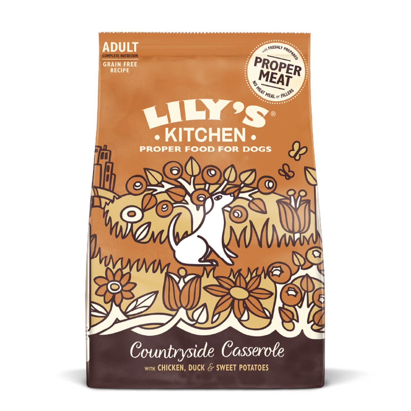 Lily's Kitchen Chicken & Duck Grain Free Dry Dog Food 2.5KG
