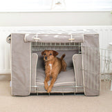 Fresh Look at Savanna Stone Dog Crate Set Crate Bedding Set
