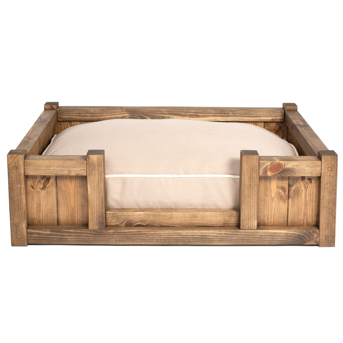 Wooden Broadsand Dog Bed By Lords & Labradors