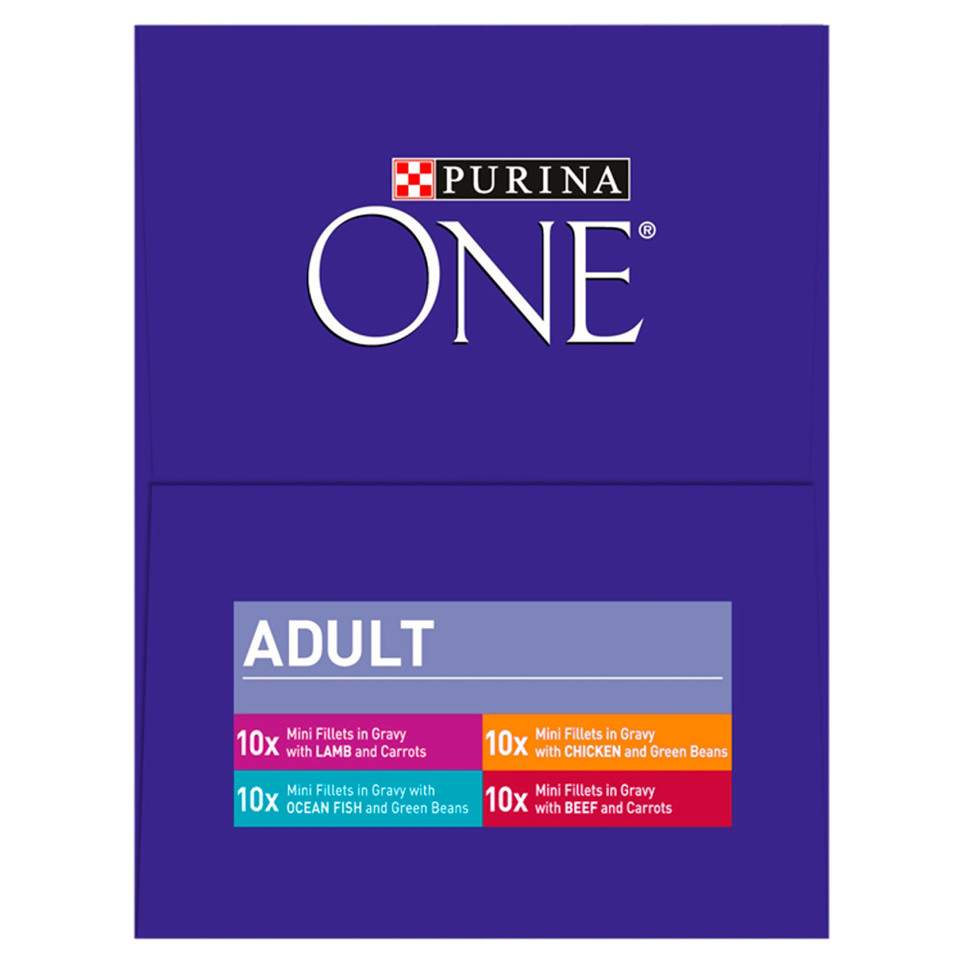 Purina One Adult Cat Mixed Variety Selection (40 x 85g)