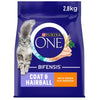 Purina One Adult Cat Coat & Hairball Chicken Dry Food 2.8KG