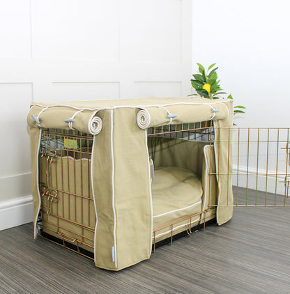 Dog Crate Bumper in Savanna Olive by Lords & Labradors
