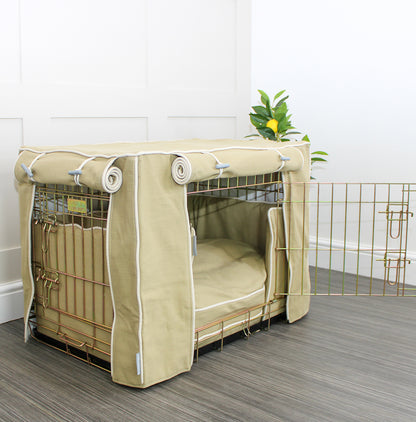 Dog Crate Bumper in Savanna Olive by Lords & Labradors