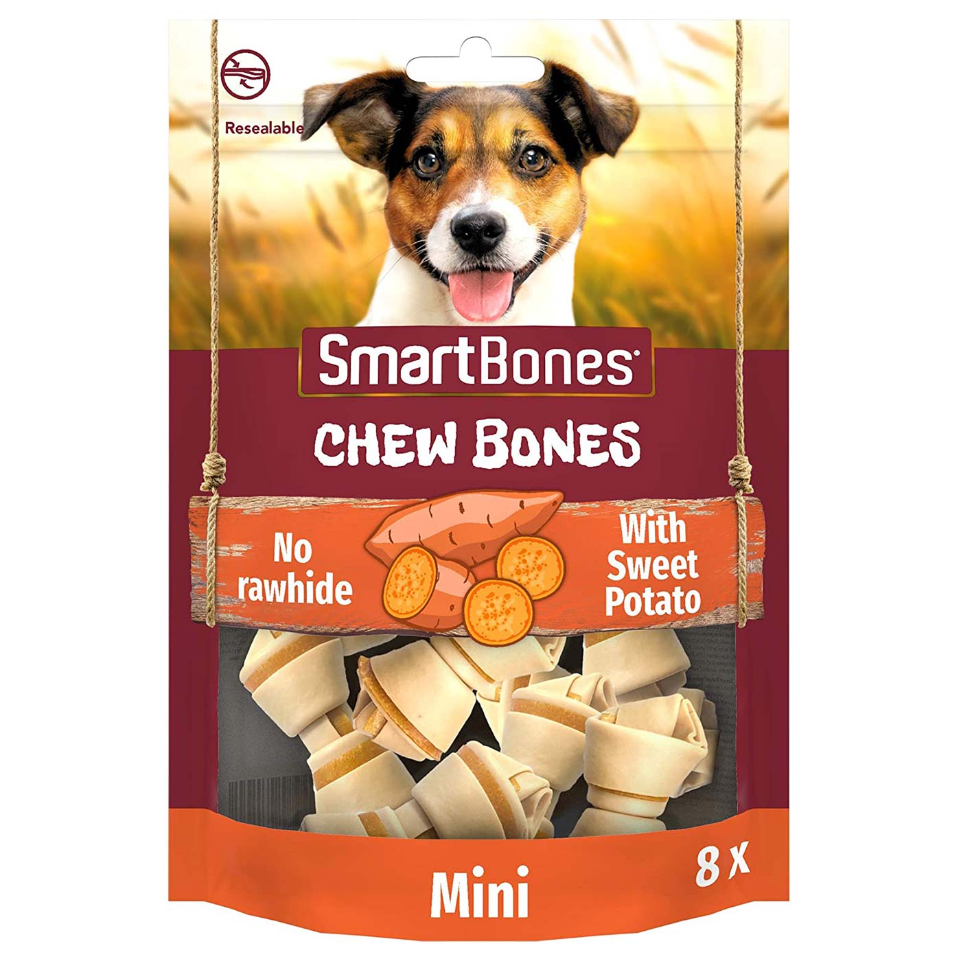 SmartBones Mini Sweet Potato Bones
