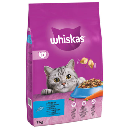 Whiskas 1+ Cat Complete Dry Food with Tuna