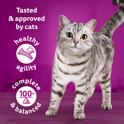 Whiskas 1+ Cat Tasty Mix Country Collection in Gravy (12x85g)