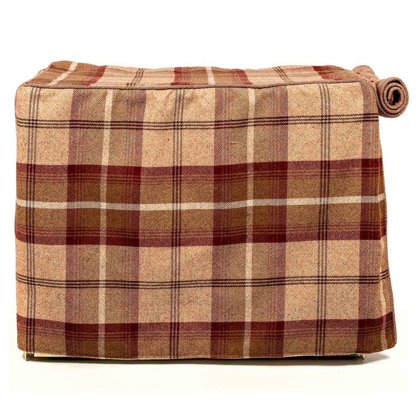 Dog Crate Cover in Balmoral Mulberry Tweed by Lords & Labradors