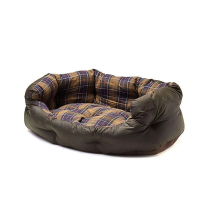 Barbour Wax & Cotton Dog Bed