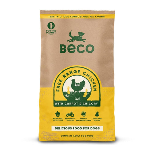 Beco Free Range Chicken With Carrot & Chicory Dog Food