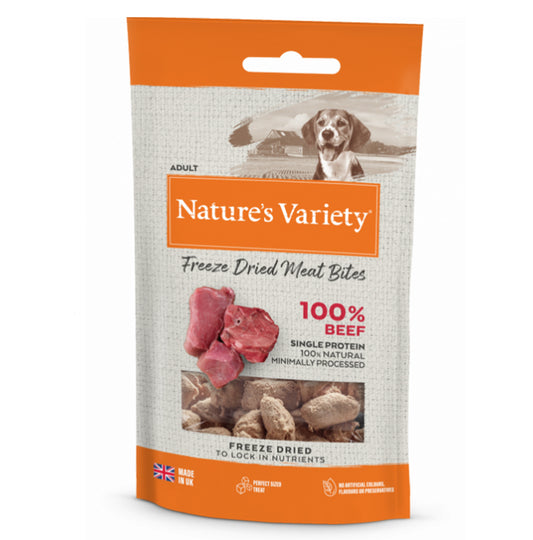 Natures Variety Meat Bites - Beef 200g