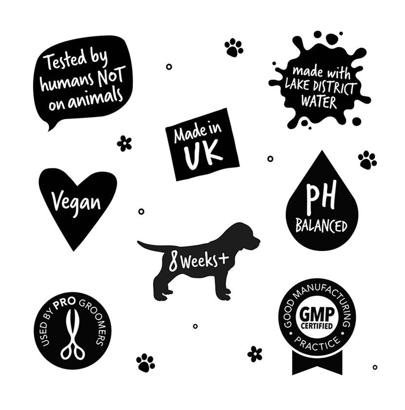 Bugalugs Baby Fresh Dog Cologne Perks Vegan Tested on Humans Made In The UK PH Balanced GMP Certified 