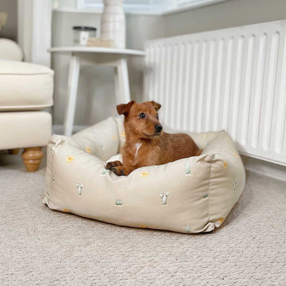 Box Bed For Dogs in Cactus by Lords & Labradors