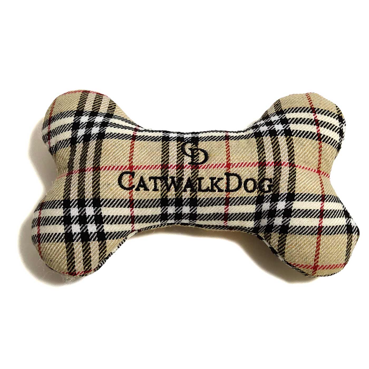 CatwalkDog Furberry Bone Dog Toy