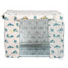 Dog Crate Cover in Central Park Oilcloth by Lords & Labradors