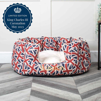 King's Coronation High Wall Bed For Dogs by Lords & Labradors