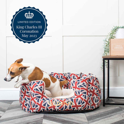 King's Coronation High Wall Bed For Dogs by Lords & Labradors