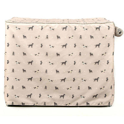 Dog Crate Cover in Cosmopolitan Dog Cotton by Lords & Labradors